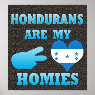 Poster Les Honduriens sont mon Homies