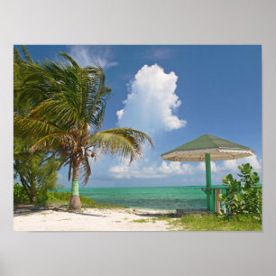 POSTER LES ÎLES TURKS & CAICOS "EN BORD DE MER"