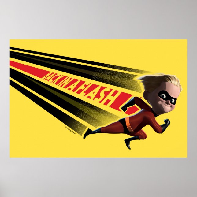 Poster Les Incroyables 2 | Dash - Retour dans un Flash (Devant)