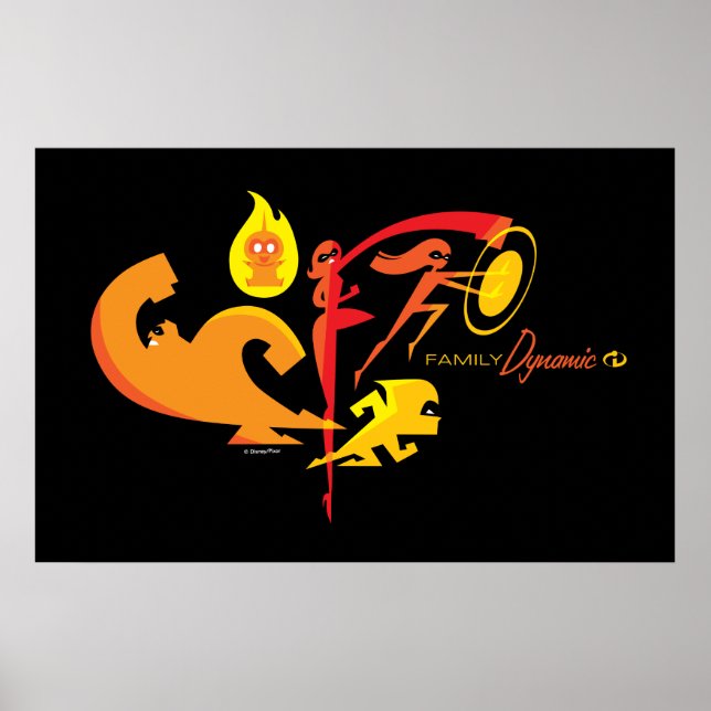 Poster Les Incroyables 2 | Dynamique de famille (Devant)