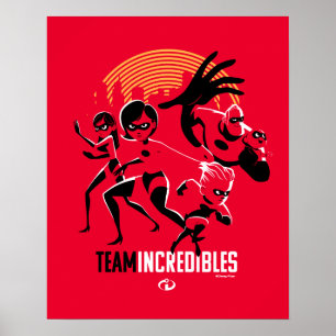Poster Les Incroyables 2   Équipe incrédules 2