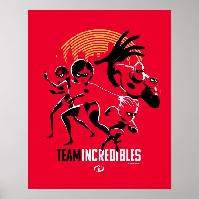 Poster Les Incroyables 2 | Équipe incrédules 2 (Devant)