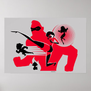 Poster Les Incroyables 2 Hero Work 2