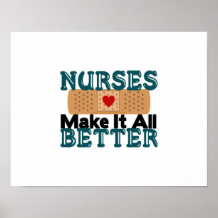 Poster Les infirmières s'améliorent