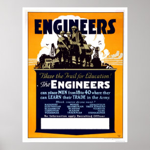 Poster Les ingénieurs lancent le sentier de l'éducation !