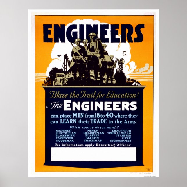 Poster Les ingénieurs lancent le sentier de l'éducation ! (Devant)