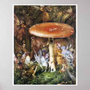 Poster Les intrus Imprimer par John Aster Fitzgerald