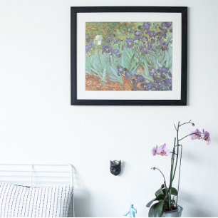 Poster Les iris par Vincent van Gogh