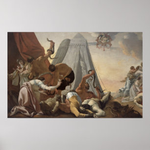 Poster Les Israélites affectés par le serpent brésilien