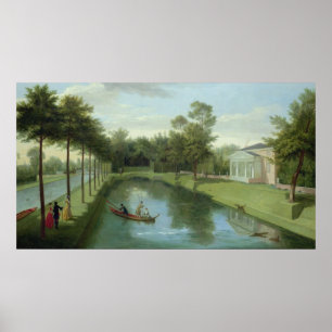 Poster Les jardins aquatiques de Chiswick House