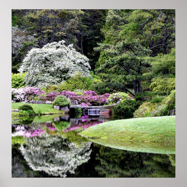 Poster Les jardins d'Asticou (Devant)