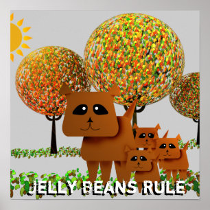 Poster Les Jelly Beans règnent