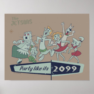 Poster Les Jetsons   Party Like It's 2099