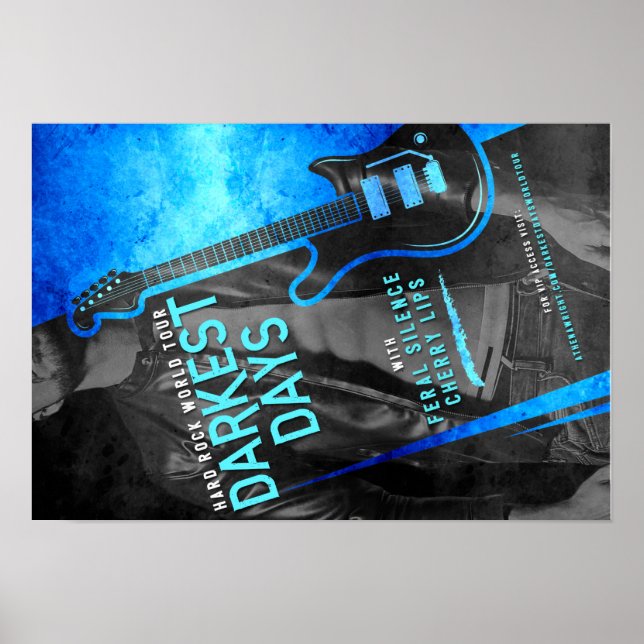 Poster Les jours les plus sombres par Athena Wright World (Devant)