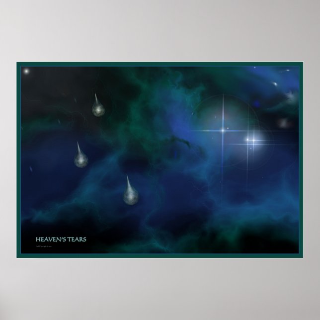 Poster Les larmes du ciel (Devant)