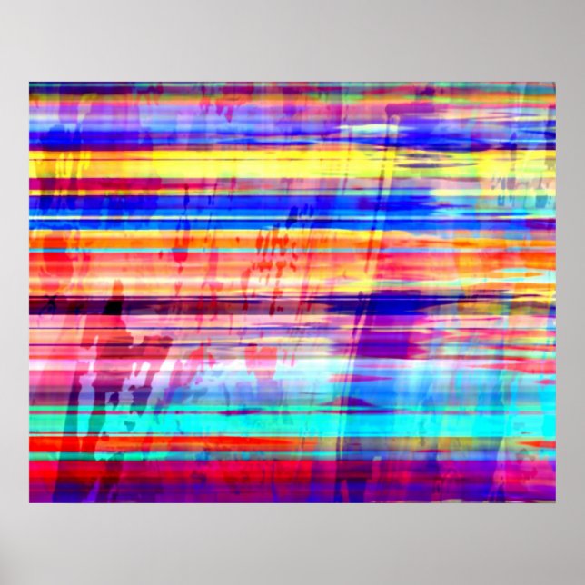 Poster Les lignes sont dessinées (Devant)