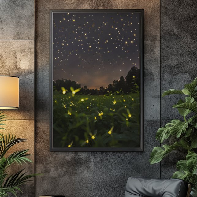 Poster Les lucioles sous les étoiles (Créateur téléchargé)