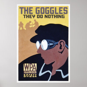 Poster les lunettes ils ne font rien