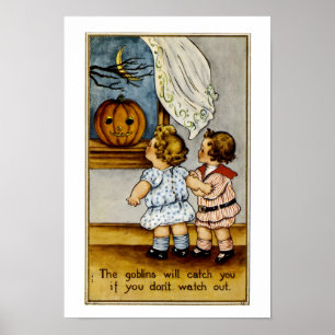 Poster Les lutins vous attraperont !