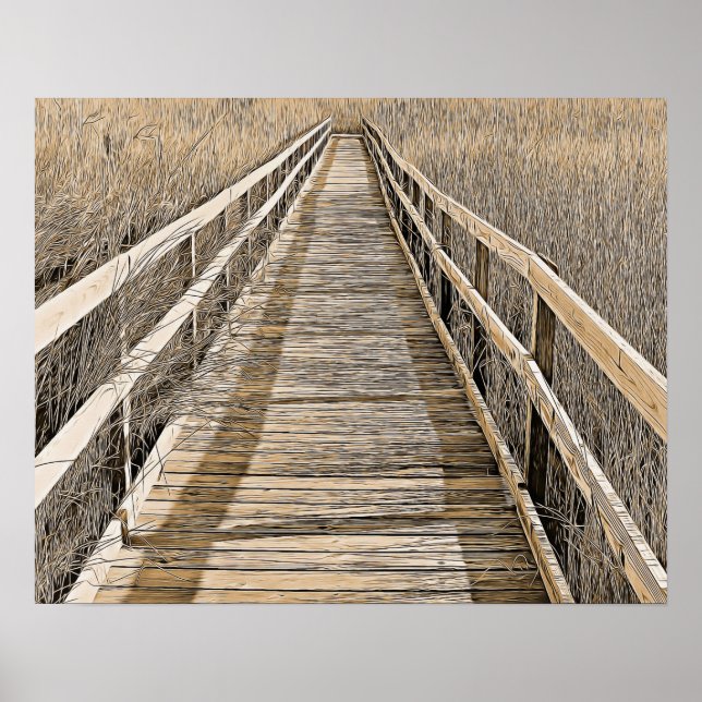 Poster Les Marais (Devant)