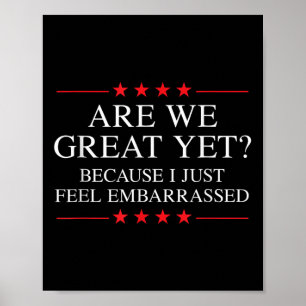 Poster Les Marchandises Anti-Trump Pour Les Libéraux Et L