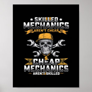Poster Les mécaniciens qualifiés ne sont pas essentiels p