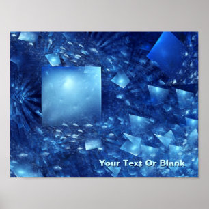 Poster Les miroirs brisés