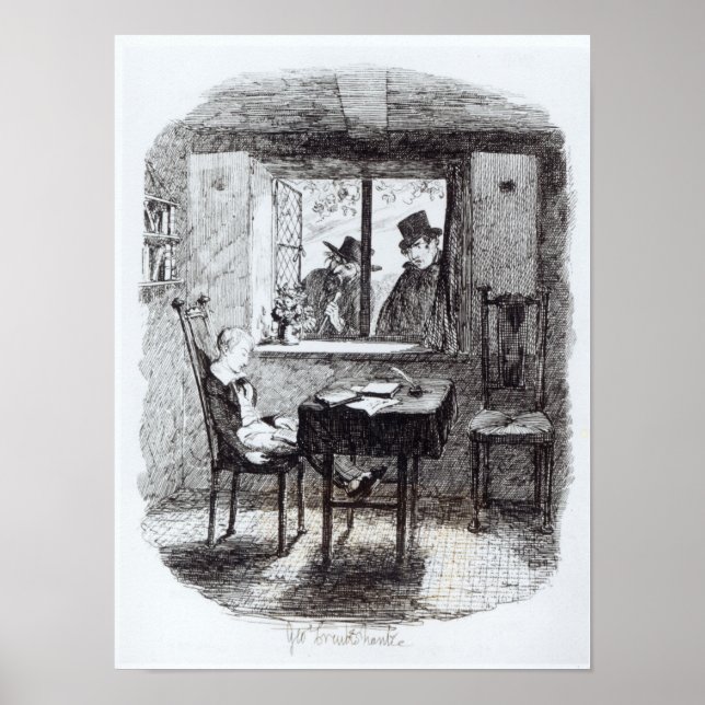 Poster Les moines et les juifs découvrent Oliver (Devant)