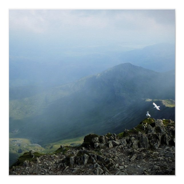 POSTER LES MONTAGNES (Devant)