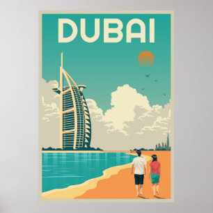 Poster Les monuments de Dubaï