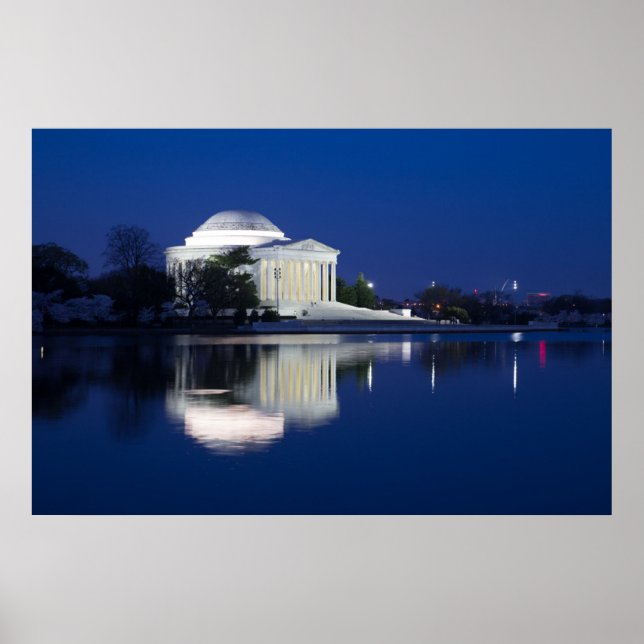 Poster Les monuments | Le Mémorial de Jefferson (Devant)