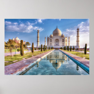 Poster Les monuments   Taj Mahal Sunrise