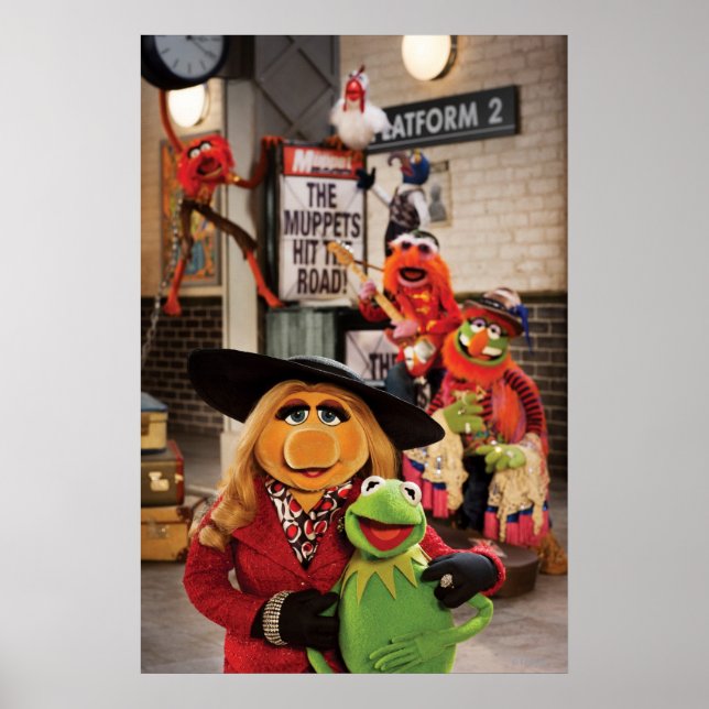 Poster Les Muppets les plus Recherchés frappent la route! (Devant)