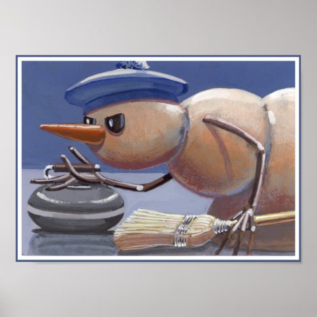 Poster Les neiges sur glace (Devant)