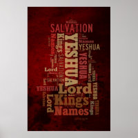 Les noms du collage Yeshua/Jésus