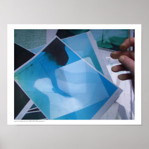 Poster Les Non-Dessins du Jour 2005-2006 Blue Prints P