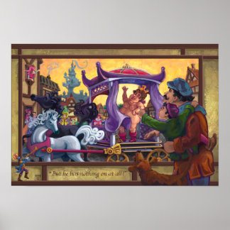 Poster Les nouveaux vêtements de l'empereur