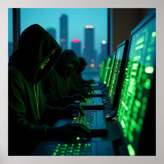 Poster Les ombres du monde numérique sous-jacent IA