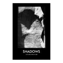 Les ombres ne peuvent pas exister sans lumière