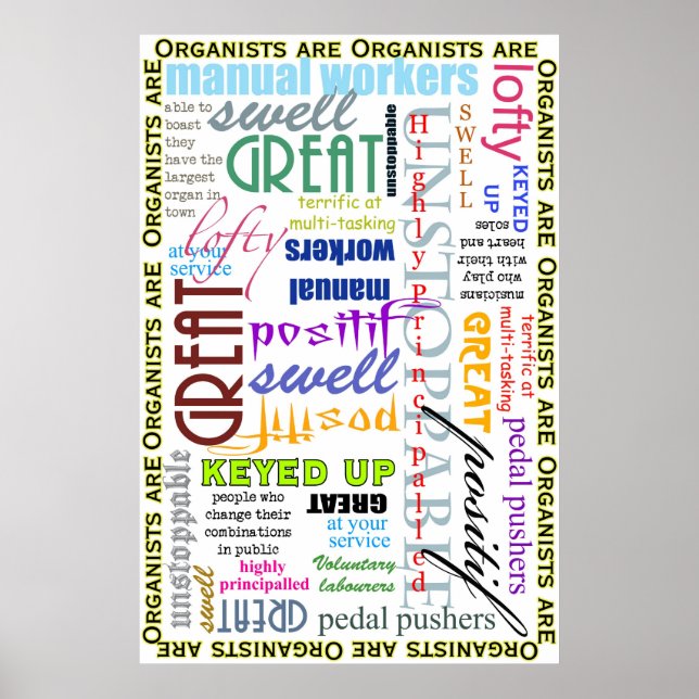 Poster Les organisateurs sont tout ! (Devant)