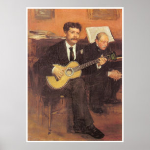 Poster Les païens et l'Auguste de Lorenzo dégazent, Edg