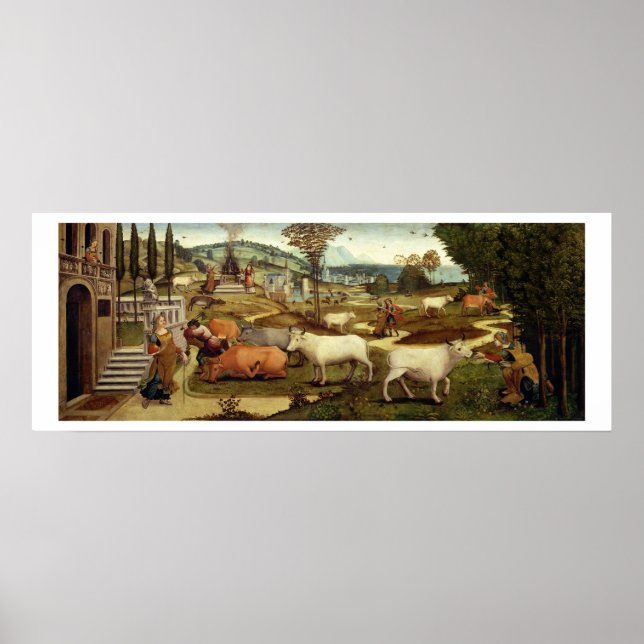 Poster Les Passions de Pasiphae, épouse du roi Minos de C (Devant)