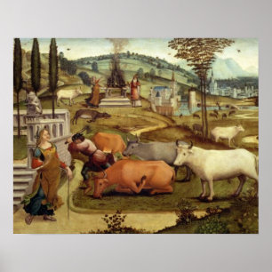 Poster Les passions de Pasiphae, épouse du Roi Minos du