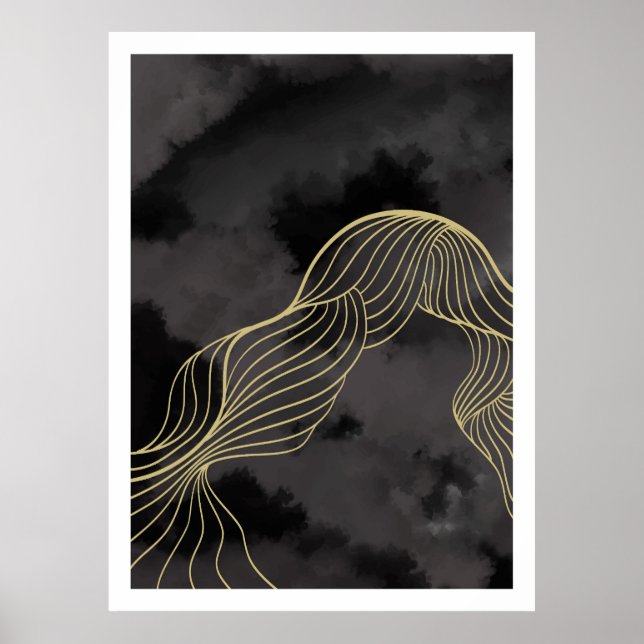 Poster Les paysages de montagne (Devant)