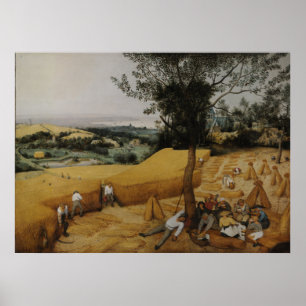 Poster Les pêcheurs par Pieter Bruegel l'Ancien