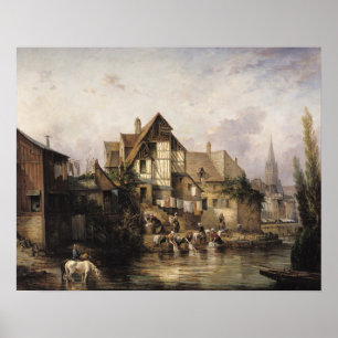 Poster Les Petits Murs Wash House
