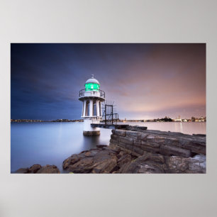 Poster Les phares   Cremne Point Lighthouse Australie