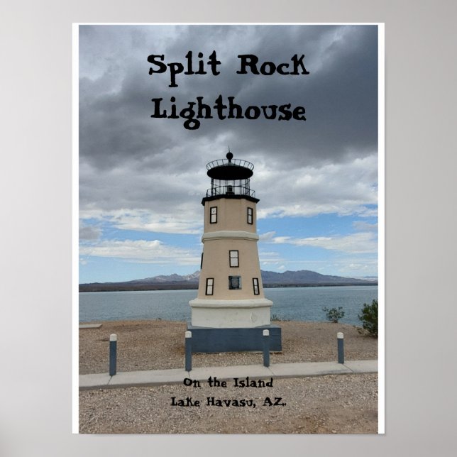 Poster Les phares du lac Havasu (Devant)