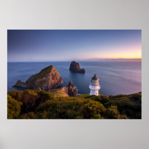 Poster Les phares   Phare Cap Brett Nouvelle-Zélande