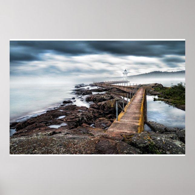 Poster Les phares | Phare du Grand Marais Minnesota (Devant)